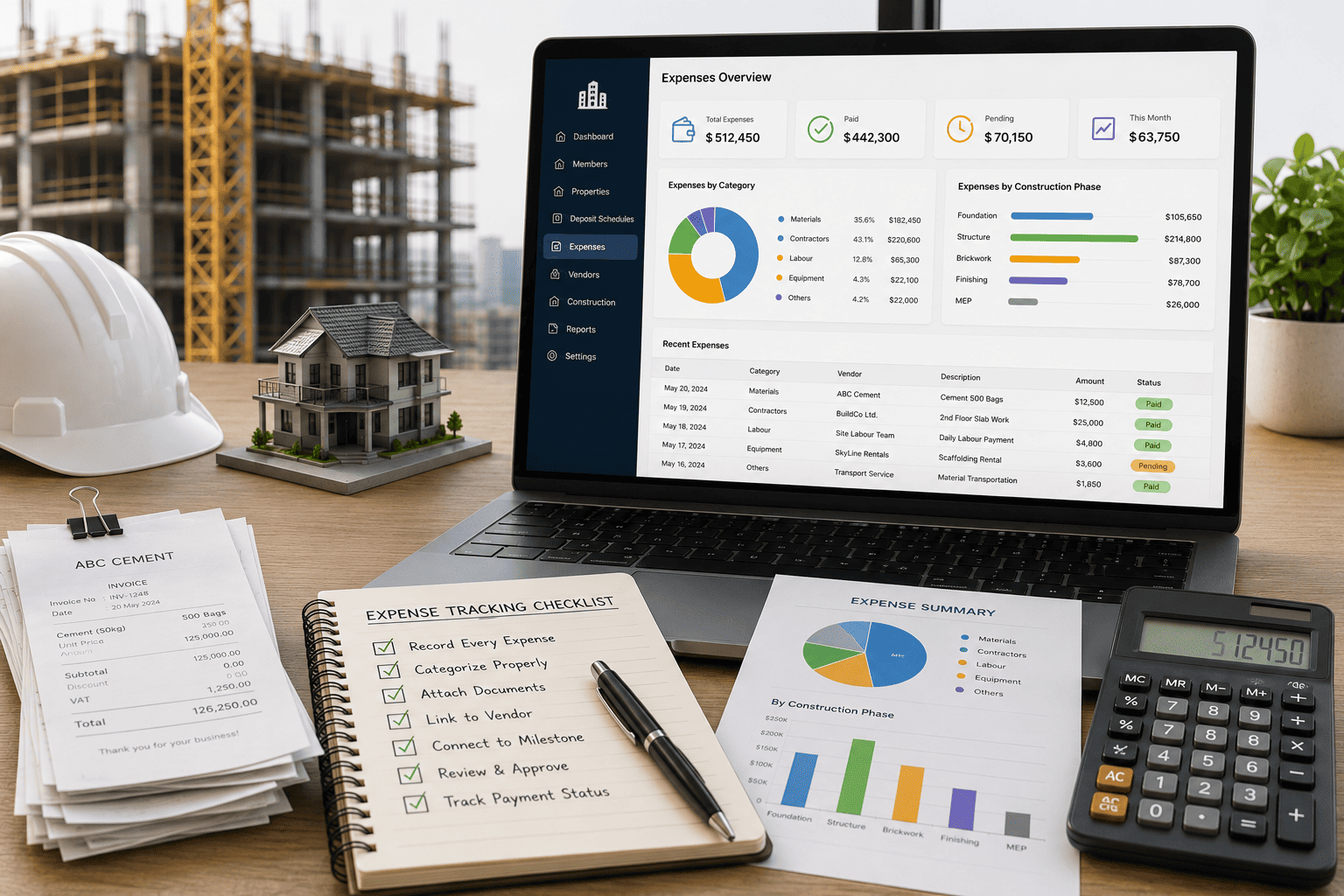 How to Track Construction Expenses When Multiple People Own the Project